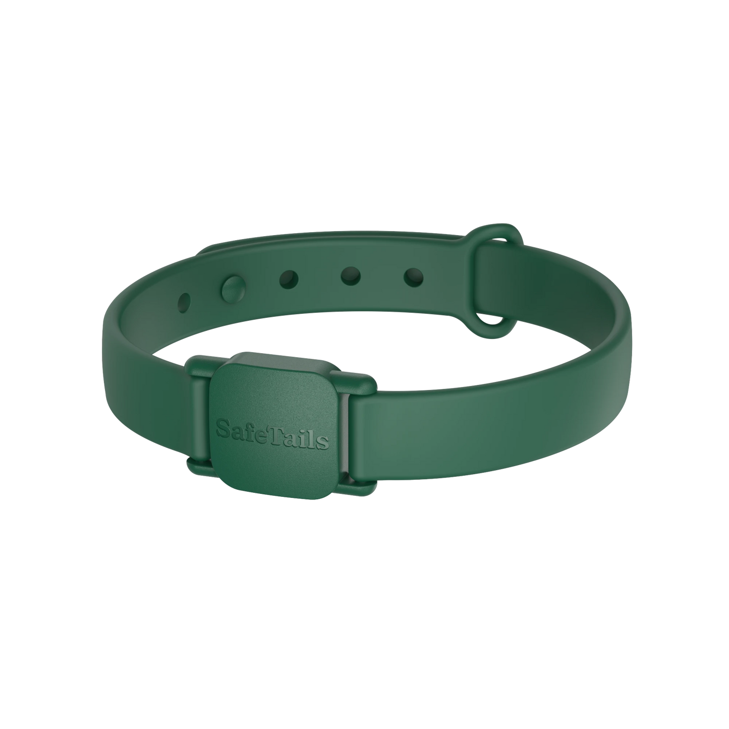 SafeTails Katzenhalsband – Waldgrün