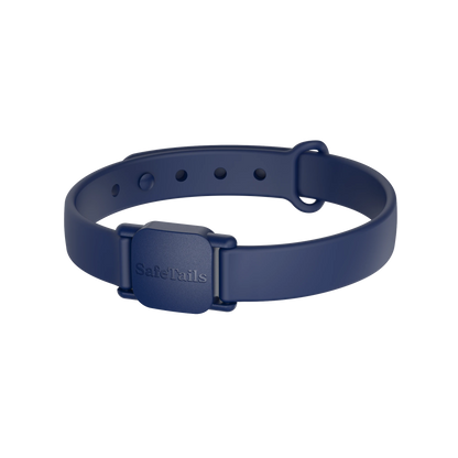 SafeTails Katzenhalsband – Marineblau