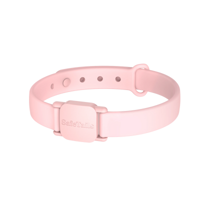 SafeTails Katzenhalsband – Zartrosa